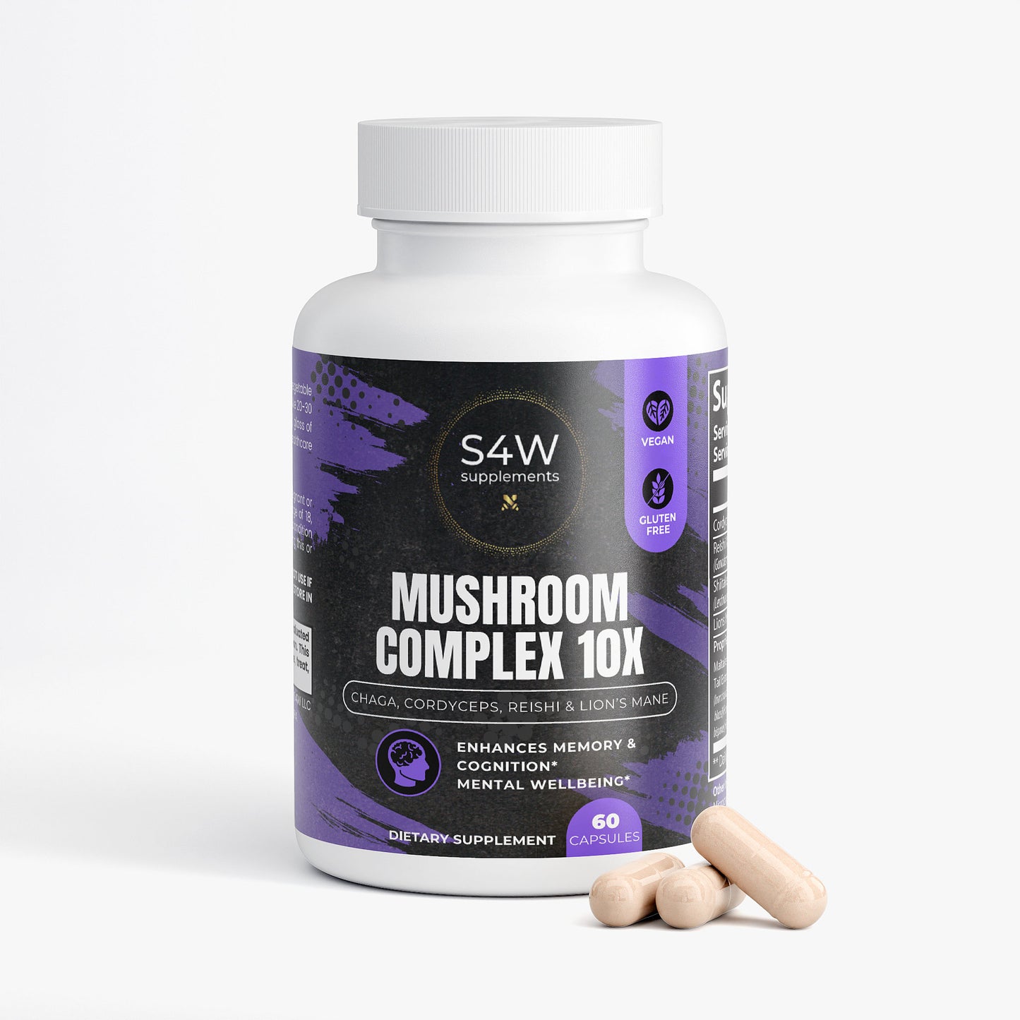 Mushroom Complex 10 X