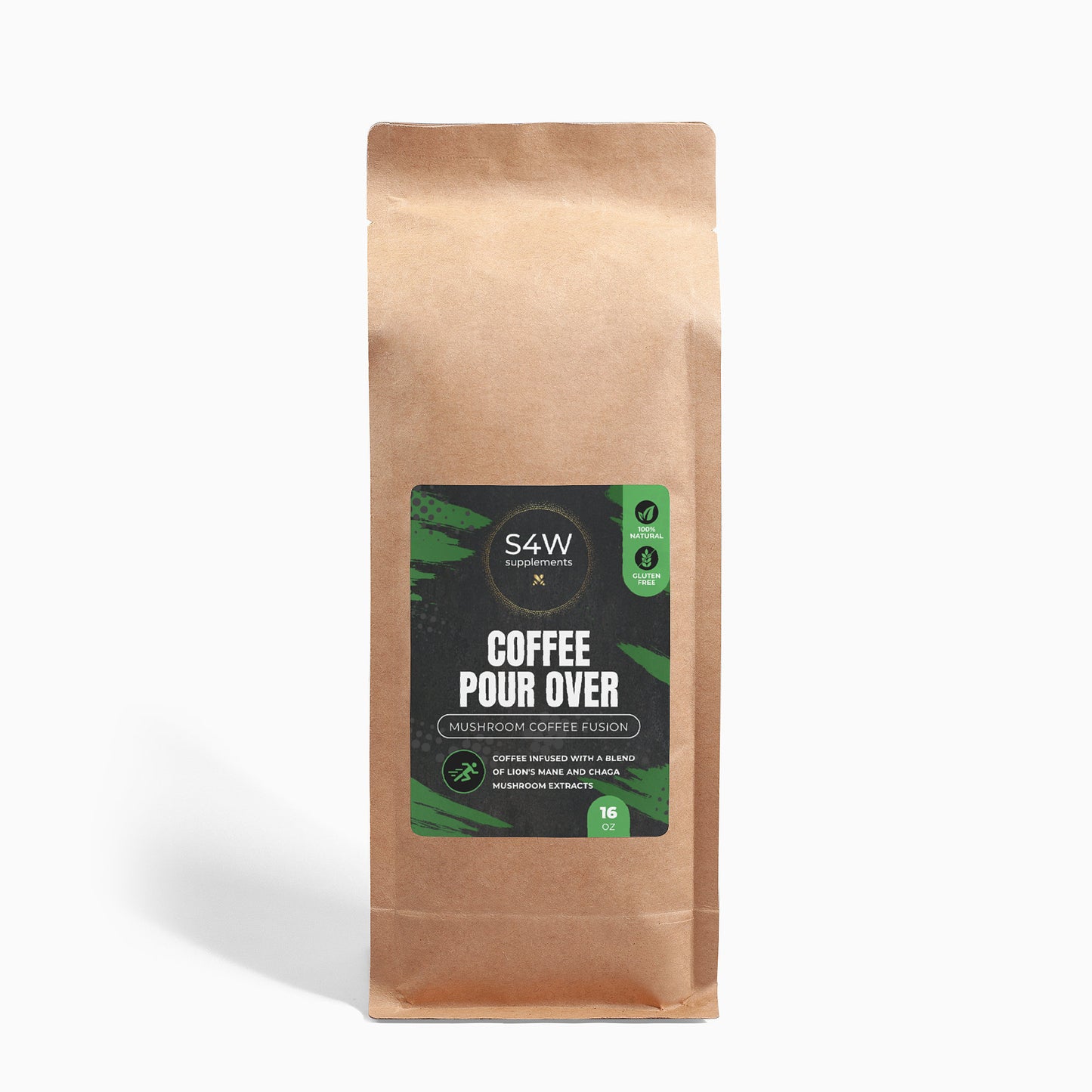 Mushroom Coffee Fusion - Lion’s Mane & Chaga 16oz