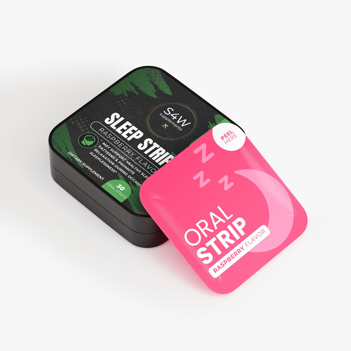 Sleep Strips with Melatonin & Valerian+