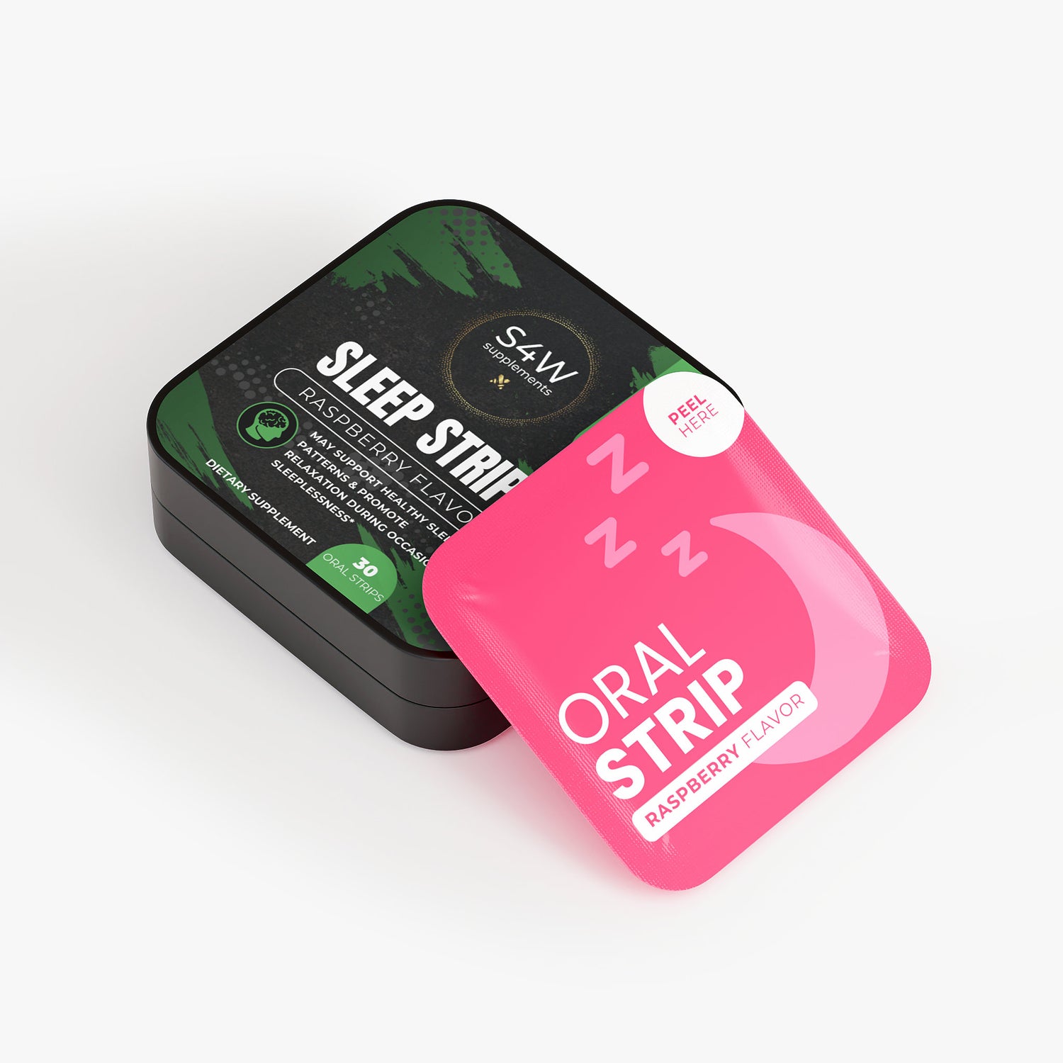 Sleep Strips with Melatonin & Valerian+