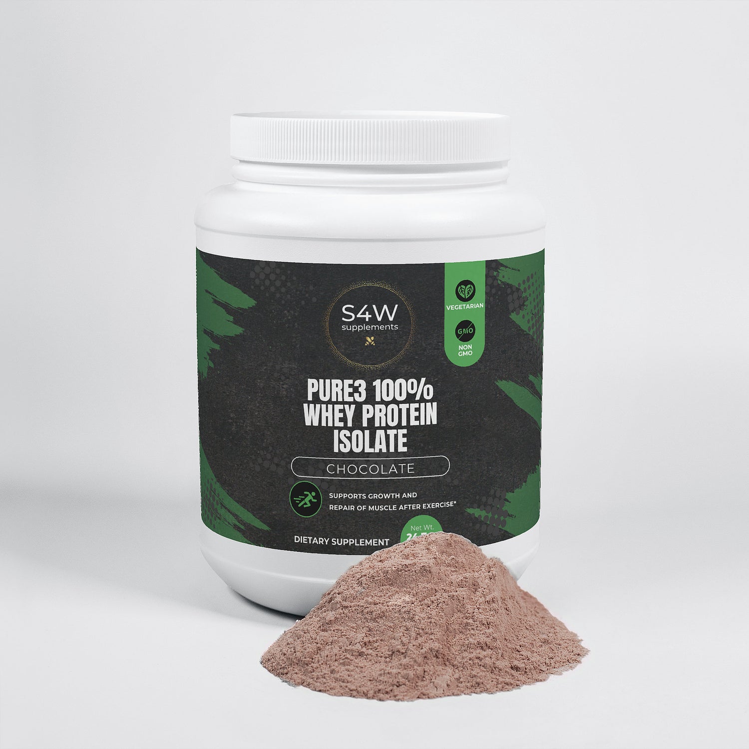 Pure3 100% Whey Protein Isolate (Chocolate)