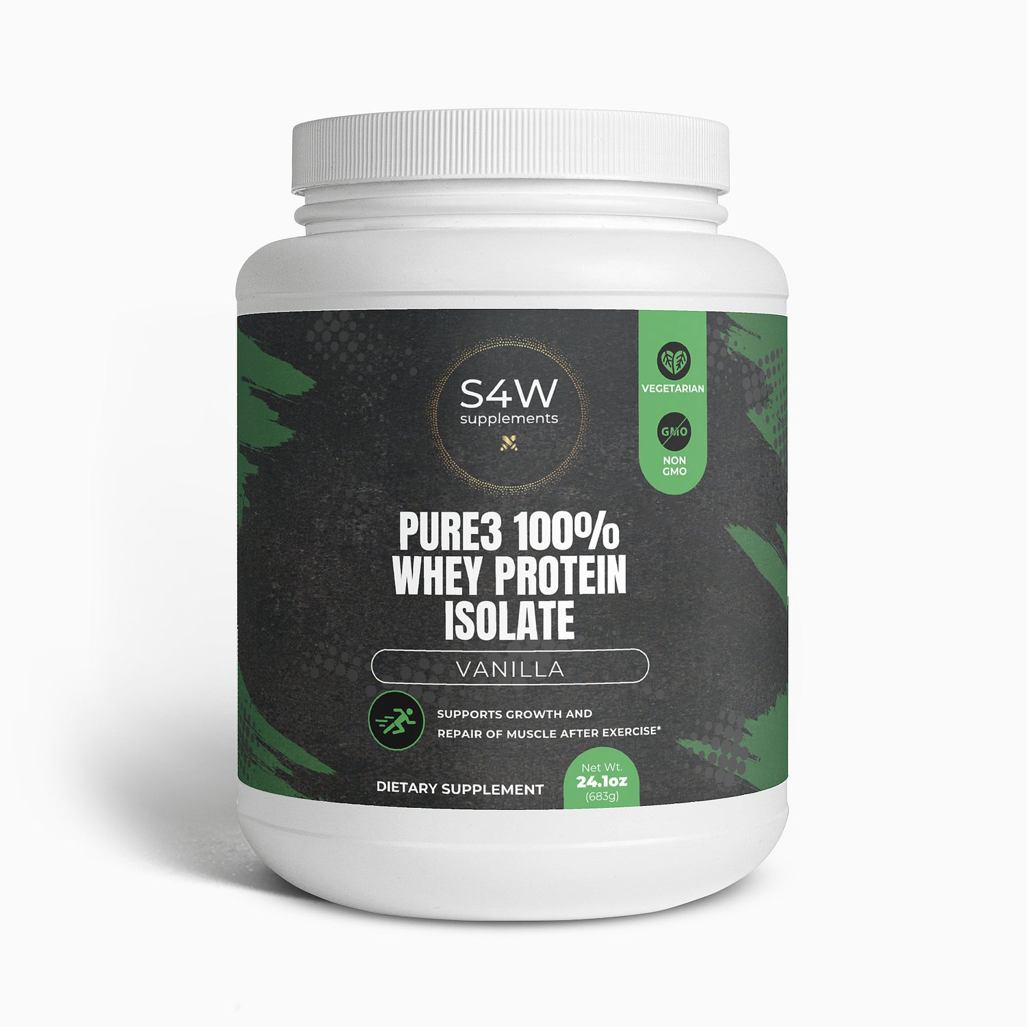 Pure3 100% Whey Protein Isolate (Vanilla)