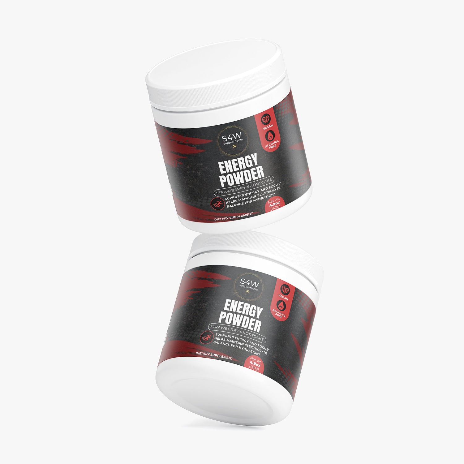 Energy Powder (Strawberry Shortcake)