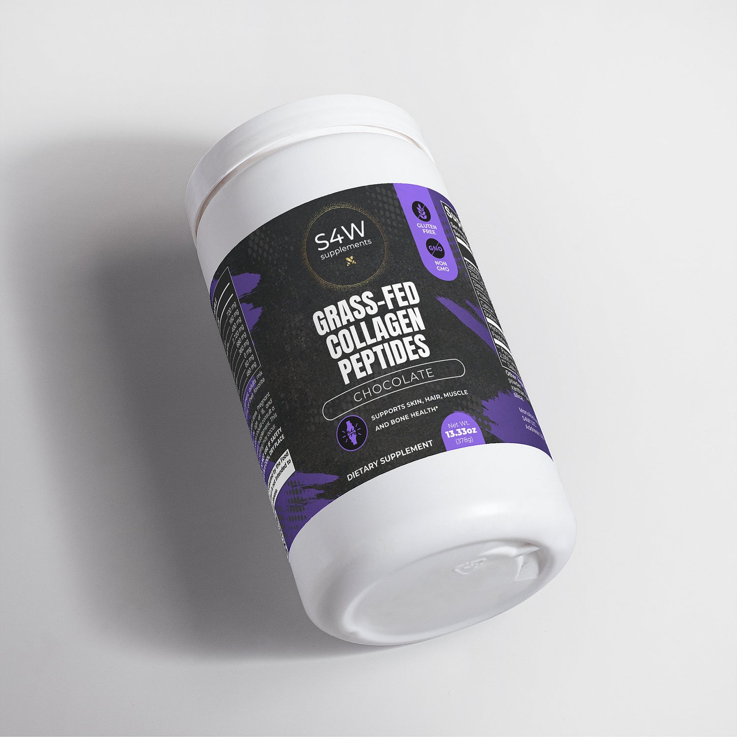 Grass-Fed Collagen Peptides Powder (Chocolate)