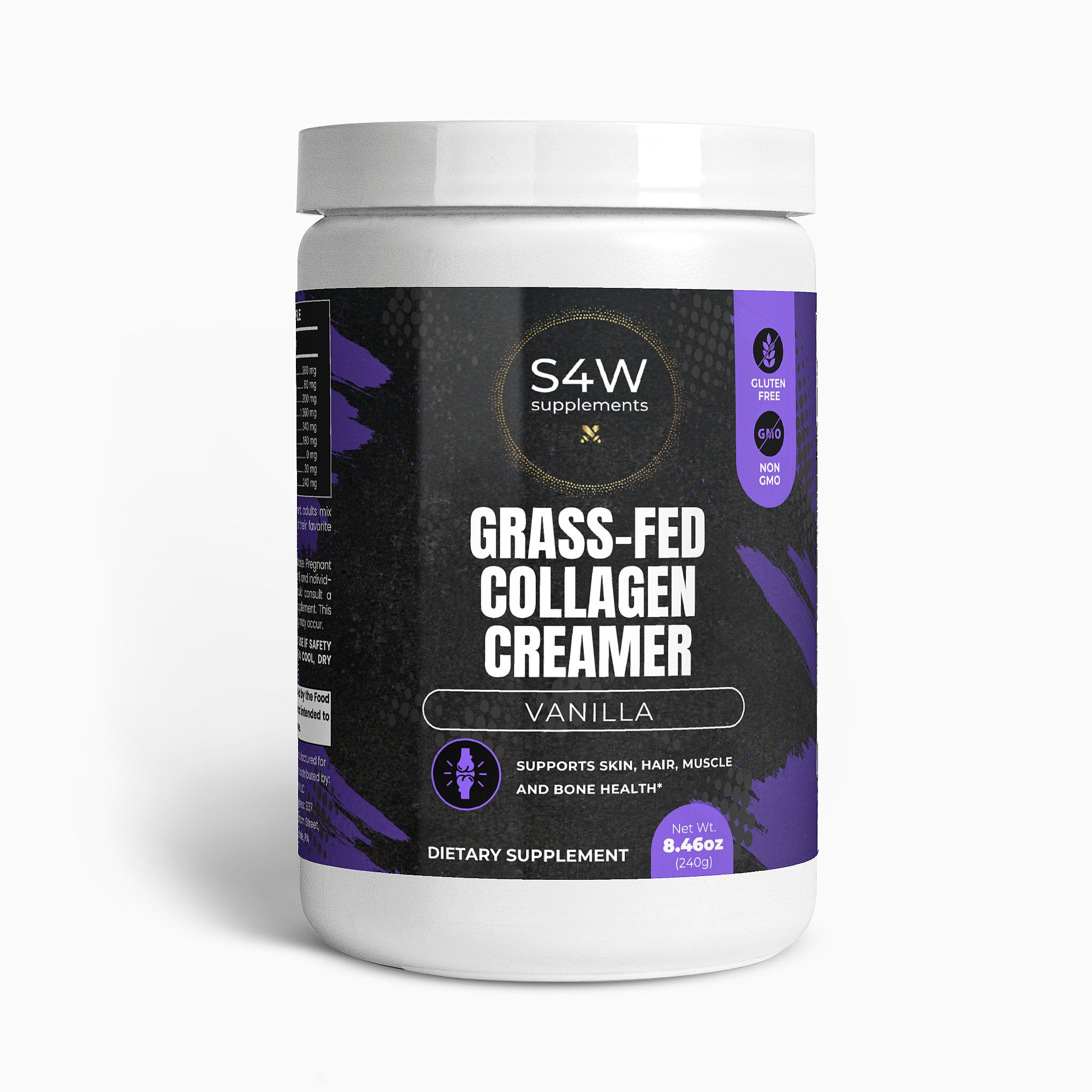 Grass-Fed Collagen Creamer (Vanilla)