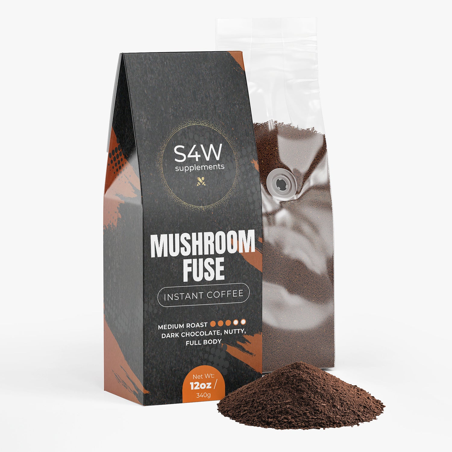 Vitality Mushroom Coffee (Medium Roast)