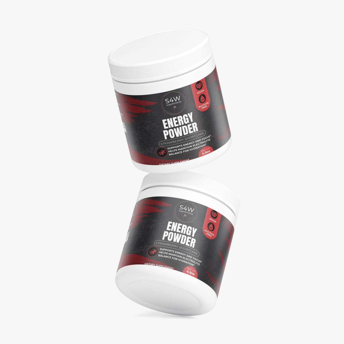Energy Powder (Strawberry Shortcake)