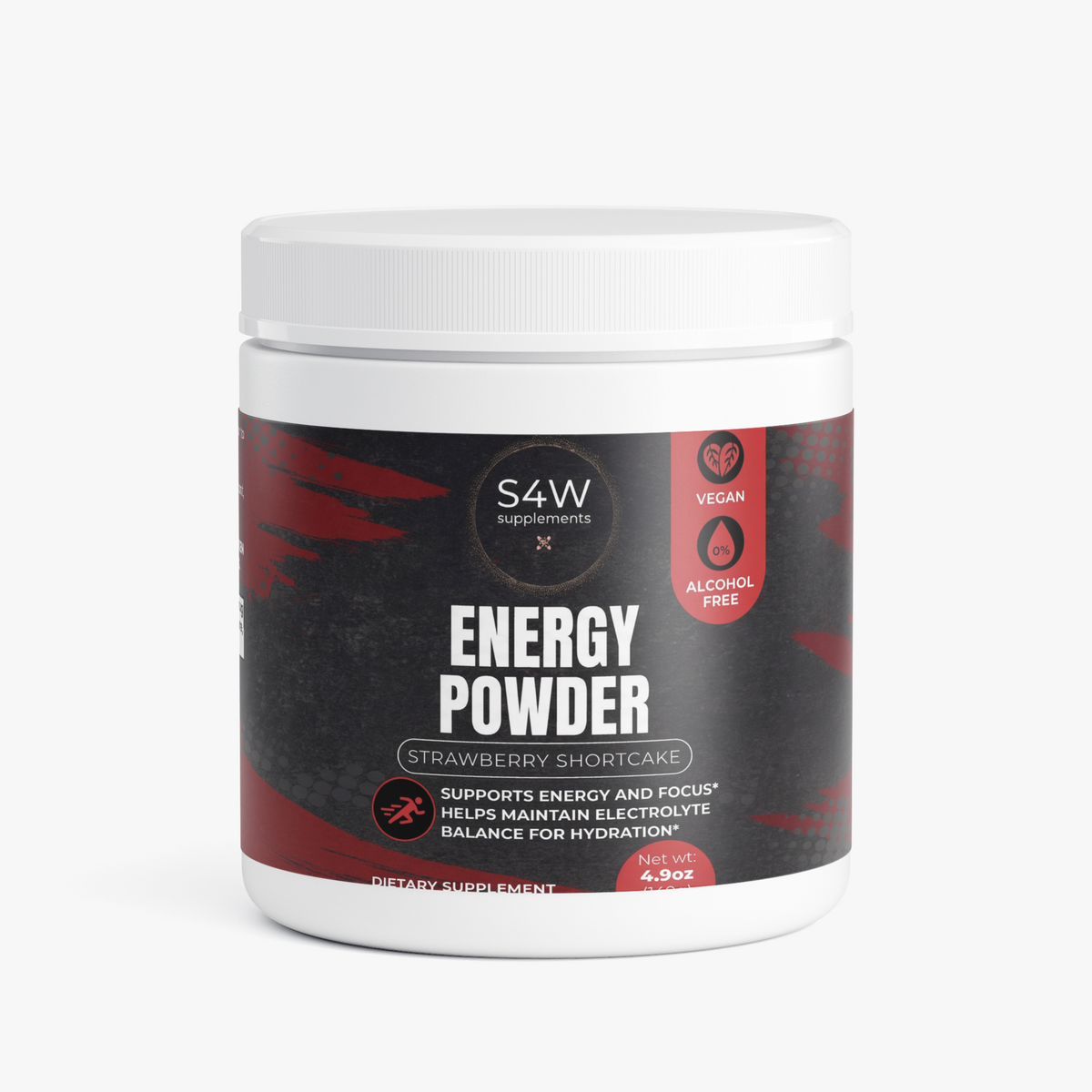 Energy Powder (Strawberry Shortcake)