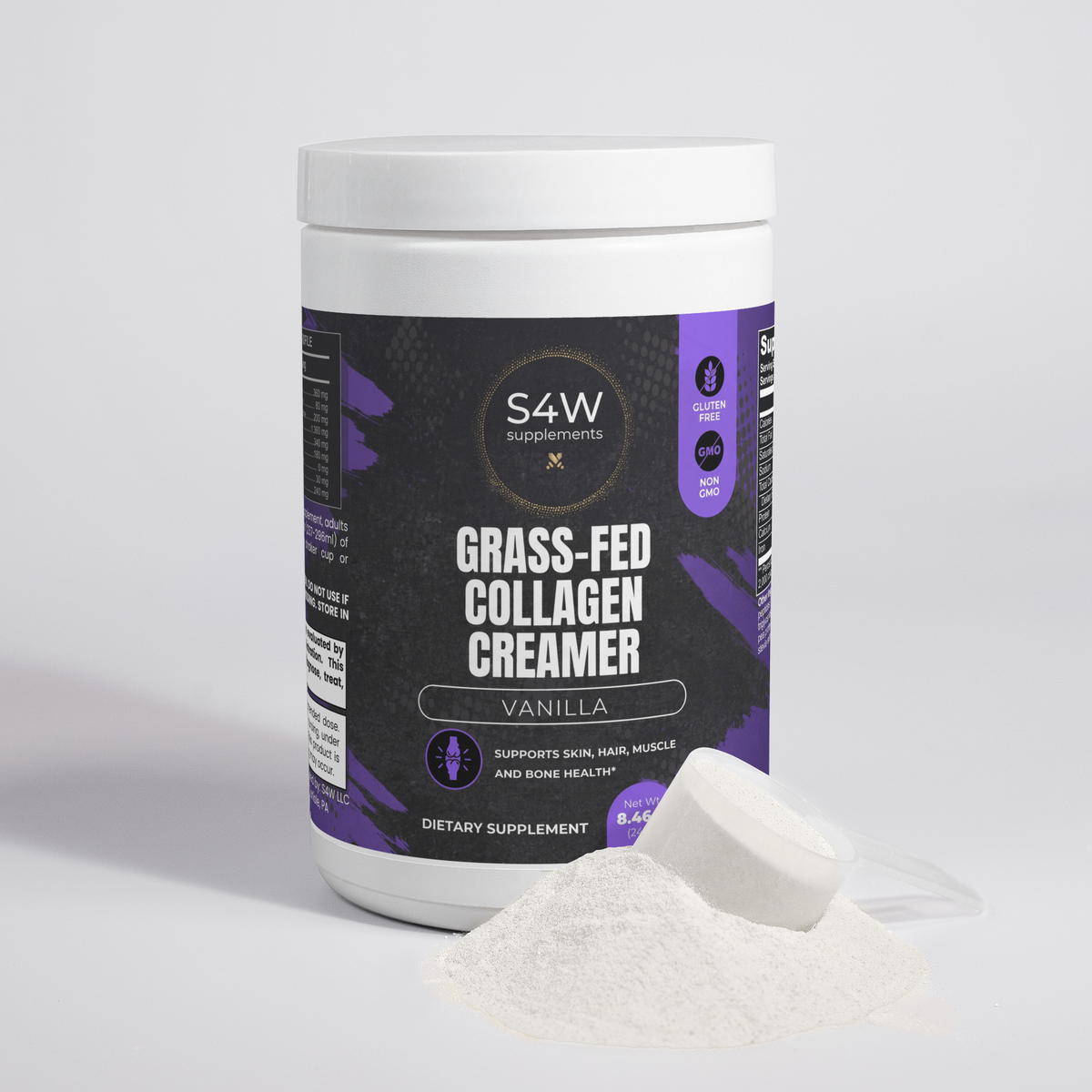 Grass-Fed Collagen Creamer (Vanilla)