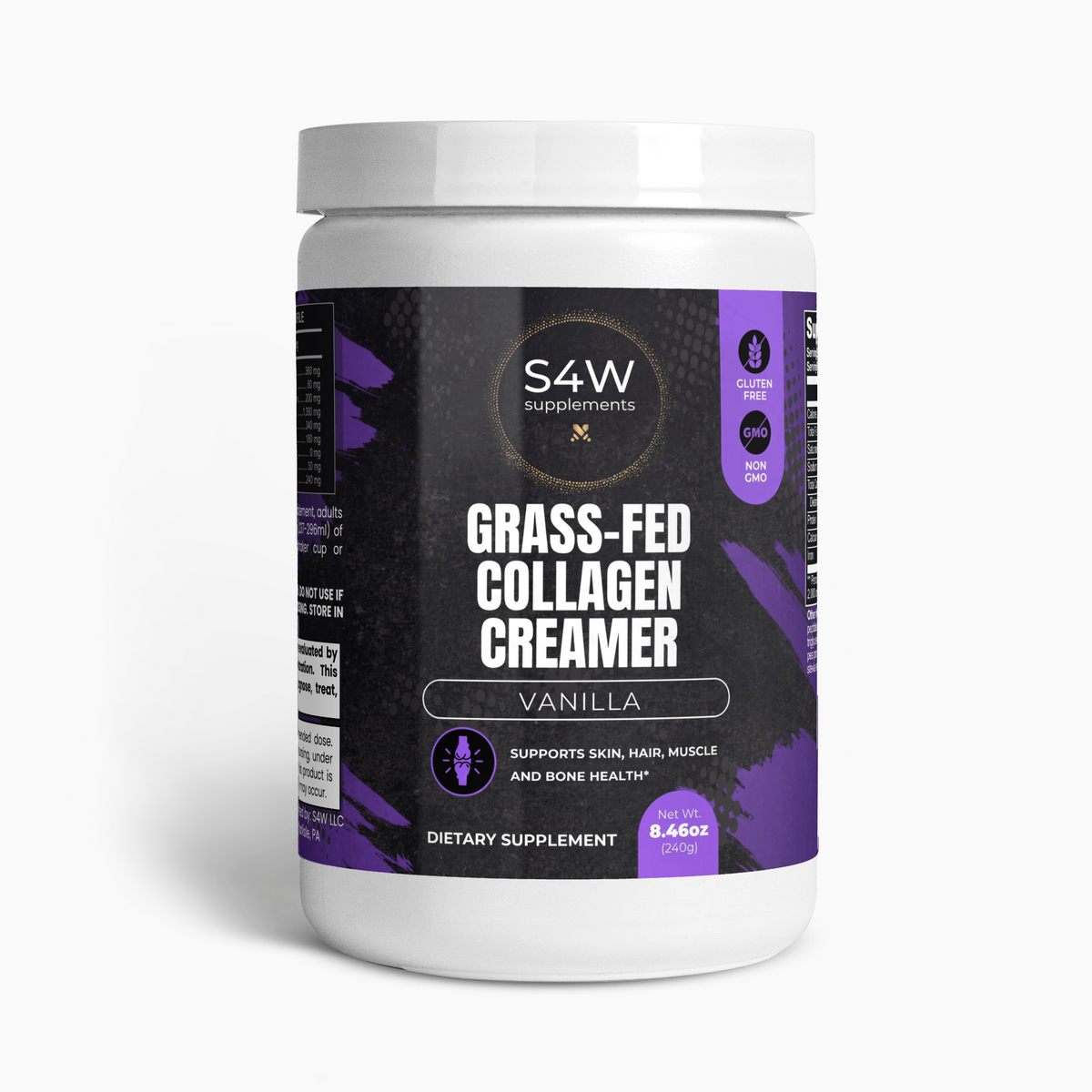 Grass-Fed Collagen Creamer (Vanilla)